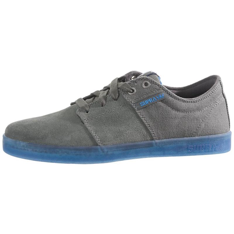 Supra STACKS Sneaker Low Damen Grau Lagerverkauf VKLGT6921